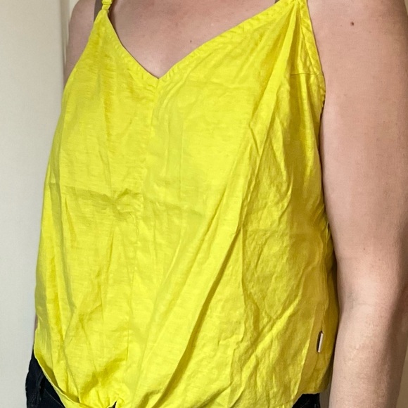 The North Face Yellow Tie Front Camisole - Picture 3 of 5
